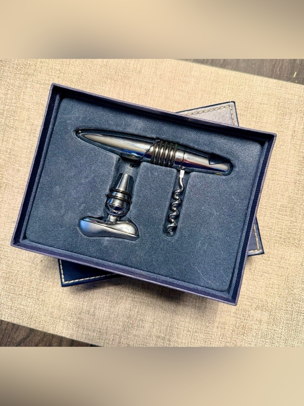 Axxents Corkscrew Bottle Opener Set